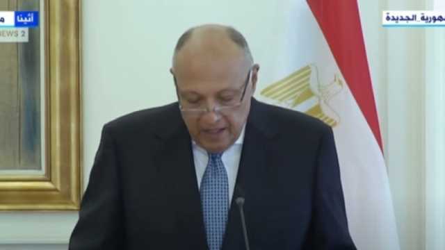 شكري: الضغوط الاقتصادية الناتجة عن الأحداث العالمية وراء زيادة الهجرة غير الشرعية