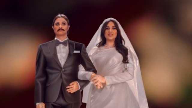 ياسمين عبد العزيز بفستان زفاف في أحدث ظهور.. ما السر؟