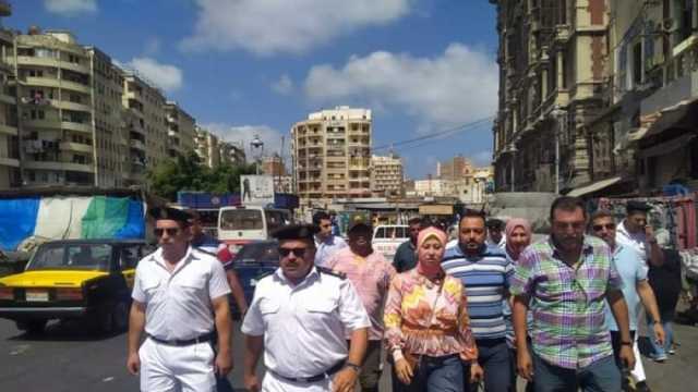 حي الجمرك: لن نقدم أي تنازلات في قضية إشغال الطريق.. الحملات مستمرة