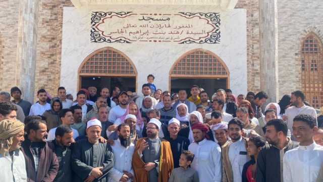 «أوقاف مطروح»: افتتاح مسجدين جديدين في الحمام بتكلفة 9.8 مليون جنيه