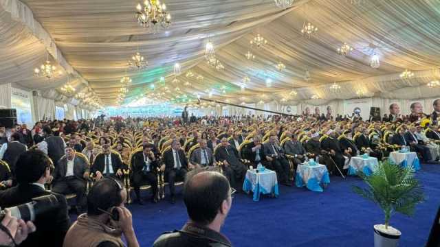«مستقبل وطن» بالفيوم ينظم مؤتمرا حاشدا لدعم الرئيس السيسي بحضور 10 آلاف شخص