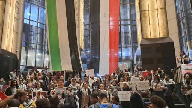 وقفة احتجاجية بـ«الصحفيين» ضد العدوان الإسرائيلي ومخطط تهجير الفلسطينيين