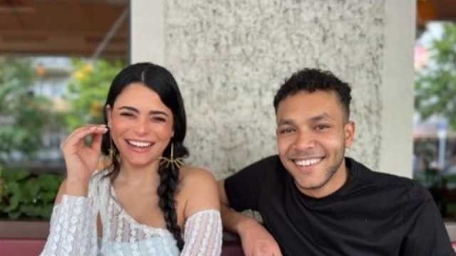 أول ظهور لويجز مع أسماء جلال بعد شائعات ارتباطهما.. هل يعيشان قصة حب؟