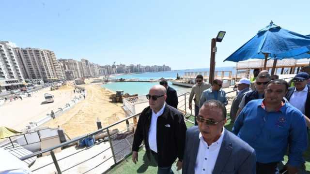 «الإسكان» تواصل جهودها للانتهاء من تنفيذ مشروع توسعة كورنيش الإسكندرية