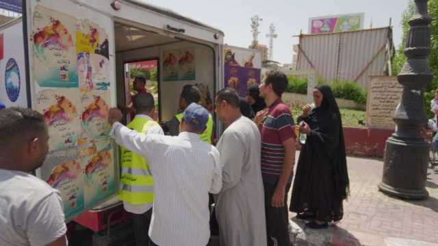 مستقبل وطن يطلق إسطولا متنقلا للسلع الغذائية في قنا