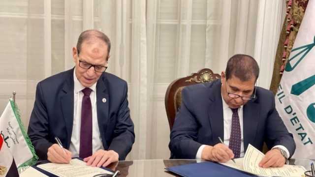 توقيع بروتوكول تعاون بين النيابة الإدارية ومجلس الدولة