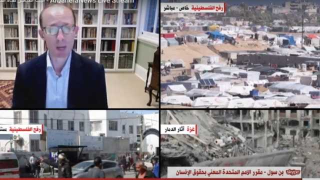 مسؤول أممي يطالب الدول الكبرى بوقف إمداد إسرائيل بالأسلحة: تهاجم المدنيين