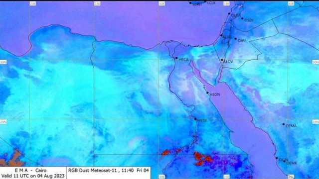 «الأرصاد»: ارتفاع طفيف في درجات الحرارة بنهاية الأسبوع