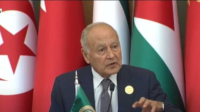 «أبو الغيط»: الانتقام من سكان غزة المدنيين لن يجلب الأمن للإسرائيليين