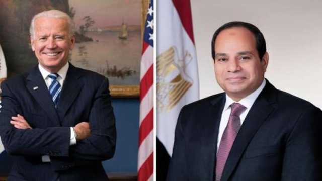 بايدن يرحب بالتزام الرئيس السيسي بالسماح بتدفق المساعدات من معبر كرم أبو سالم