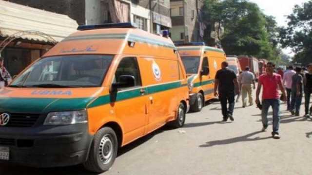 إصابة شخصين في انقلاب دراجة نارية بالبحيرة