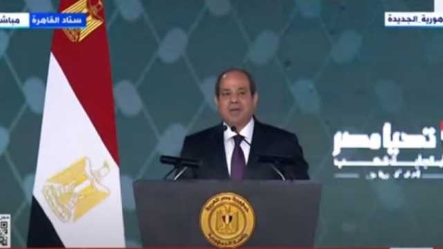 الرئيس السيسي: الهدنة الإنسانية 4 أيام.. وآمل أن تبدأ دون تأخير أو تسويف