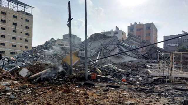 «القاهرة الإخبارية»: جيش الاحتلال قـصف قطاع غزة بـ6 آلاف قنبلة