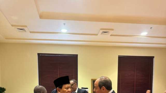 الرئيس السيسي يلتقي نظيره الإندونيسي على هامش المؤتمر الدولي للاستجابة الإنسانية الطارئة لغزة