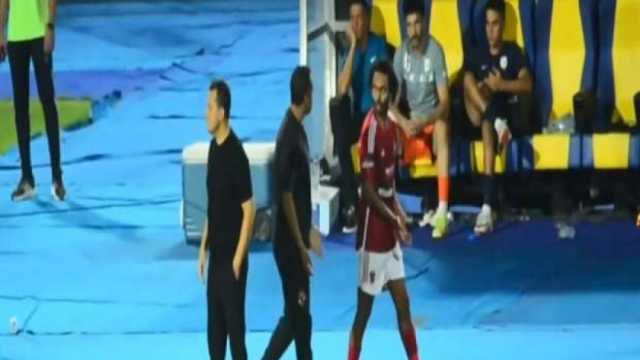 عاجل.. تفاصيل مشادة حسين الشحات ومدرب الأهلي في لقاء إنبي