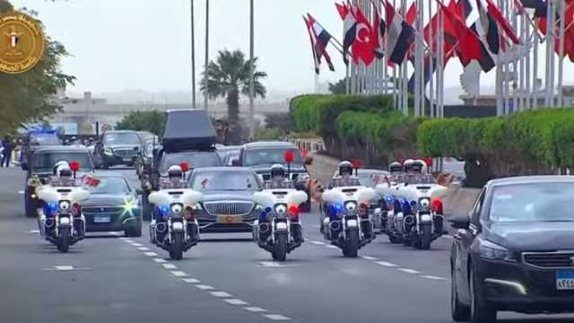  الرئيس السيسي يستقبل نظيره التركي في قصر الاتحادية