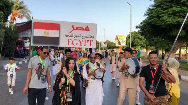 انطلاق مهرجان الإسماعيلية للفنون الشعبية بمشاركة 15 فرقة (صور)