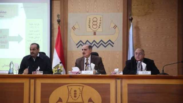 محافظ كفر الشيخ يشدد على سرعة إنهاء المشروعات الخدمية
