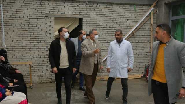 محافظ كفر الشيخ يوجه بسرعة تنفيذ أعمال تطوير قسم الاستقبال بمستشفى العبور