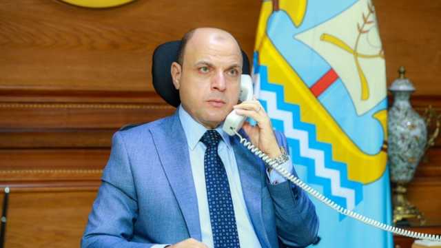 محافظ كفر الشيخ يطمئن على حالة اللاعب محمد شوقي