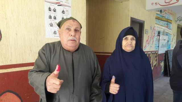 من الحب لصندوق الانتخاب.. زوجان في كتف بعضهما 60 عاما: «سند وضهر»