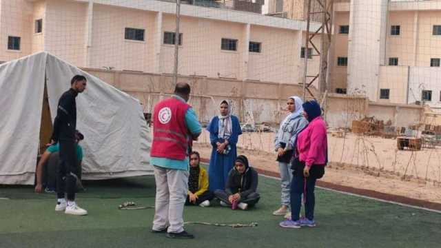 تدريب 50 متطوعا على نصب الخيام لمواجهة السيول في البحر الأحمر