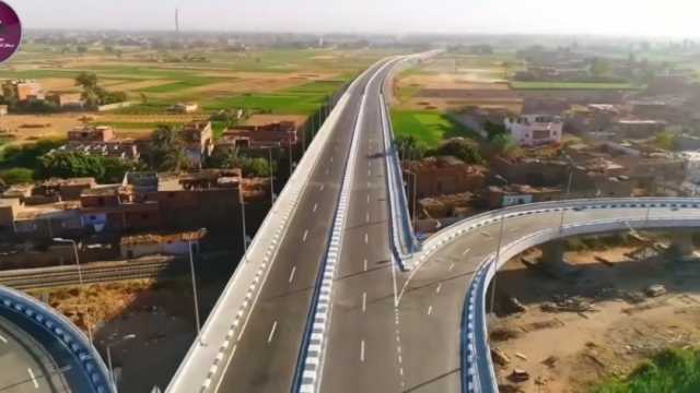 أبرز المعلومات عن محور كوبري جرجا على النيل في سوهاج (فيديو)