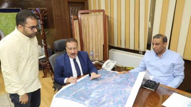 محافظ المنوفية: عرض مشروع تحديث الأحوزة العمرانية بمدينتي أشمون وبركة السبع