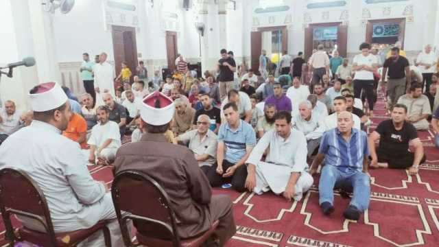 ختام الأسبوع الدعوي في 100 مسجد بمطروح بندوات عن «الثقة في الله»