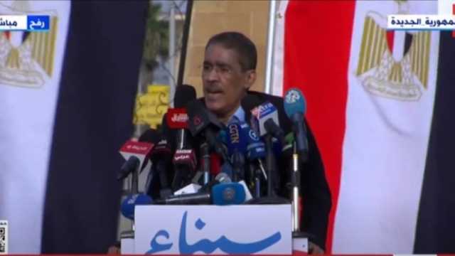 ضياء رشوان: مستشفيات شمال سيناء بامكانها استقبال عدد كبير من المصابين الفلسطينيين