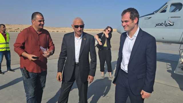 وزير الدولة البريطاني من العريش: نثمن دور مصر في إيصال المساعدات لغزة