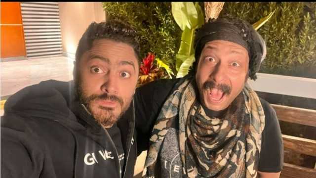 تامر حسني يكشف كواليس فيلمه الجديد «ري ستارت» (صورة)