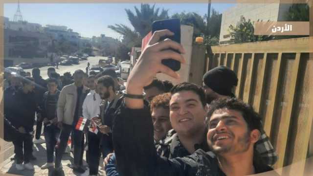 إقبال كثيف من المصريين بالأدرن على التصويت في الانتخابات الرئاسية (صور)