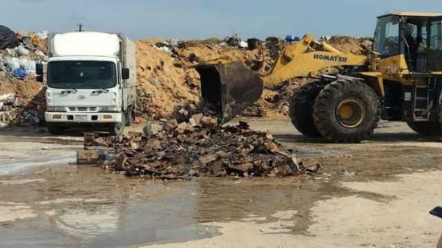 إعدام 4545 طن مخلفات خطرة خلال 6 أشهر في الإسكندرية