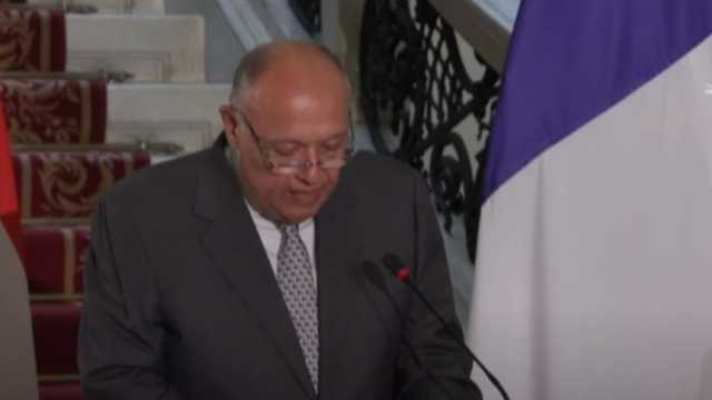 وزير الخارجية: المجتمع الدولي يتحمل مسؤولية الوضع الإنساني في غزة