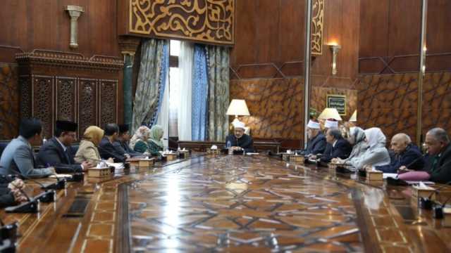 شيخ الأزهر يستقبل ابنة الرئيس الإندونيسي: نسعد باستضافة طلابكم في جامعتنا