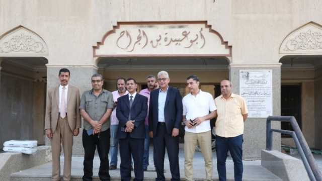 أمين عام جامعة الأزهر يتابع أعمال التطوير والصيانة بمدينة الطلاب