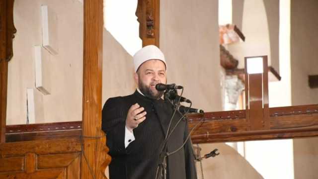 المشاركون بالمسابقة العالمية للقرآن الكريم في زيارة لمسجد عمرو بن العاص