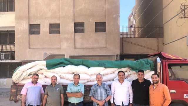 ضبط 8 أطنان أسمدة قبل بيعها في السوق السوداء بالفيوم