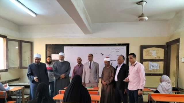 مدير الجامع الأزهر يتابع اختبارات العلوم الشرعية والعربية في الجيزة