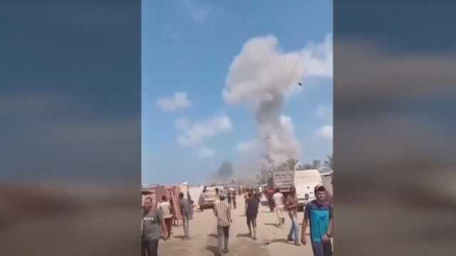 شهداء ومصابون في مجزرة إسرائيلية تستهدف خيام النازحين في خان يونس