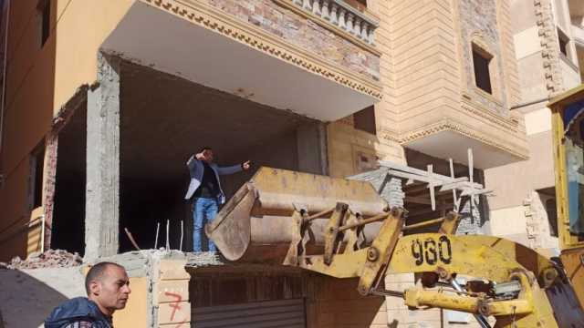 جهاز مدينة 6 أكتوبر: استمرار الحملات اليومية للقضاء على العشوائيات