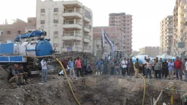 محافظ المنيا يوجه بسرعة انتهاء أعمال ربط خط طرد شارع الصفصافة بسمالوط