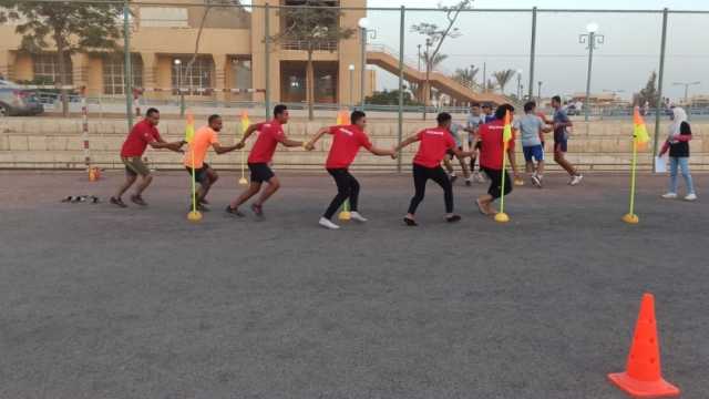 جامعة سوهاج تحصد المركز الثاني في الألعاب الترويحية بأسبوع شباب الجامعات