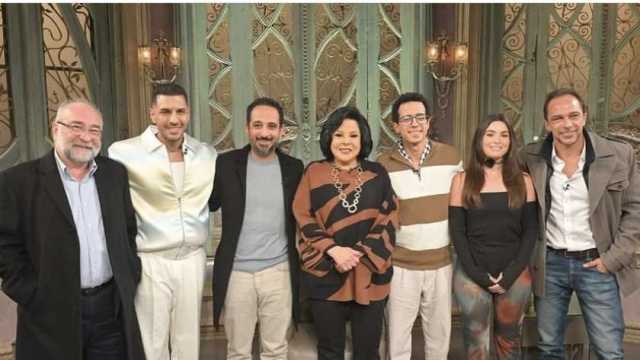 أبطال مسلسل حالة خاصة في ضيافة صاحبة السعادة اليوم