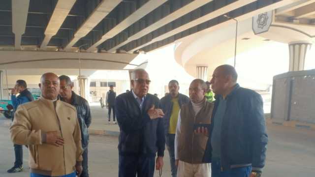 محافظ الجيزة يتابع أعمال التطوير بالمنطقة المحيطة بمحطة قطارات الصعيد