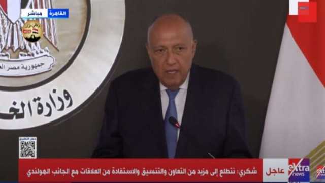 وزير الخارجية: مصر تدعم «الأونروا».. وتمويل المنظمة يجب أن يستمر