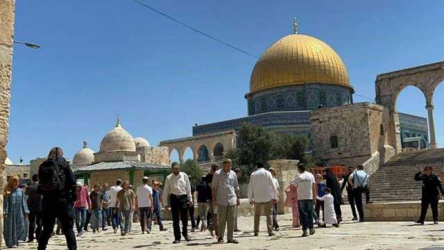 مصر تدين اقتحام وزير إسرائيلي للمسجد الأقصى ورفض الكنيست إقامة الدولة الفلسطينية