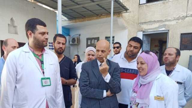 وكيل «صحة الشرقية» يتفقد سير العمل بمستشفى أبو كبير المركزي
