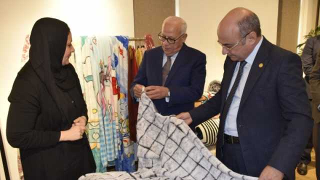 وزير العدل ومحافظ بورسعيد يتفقدان كبرى المصانع في المنطقة الصناعية